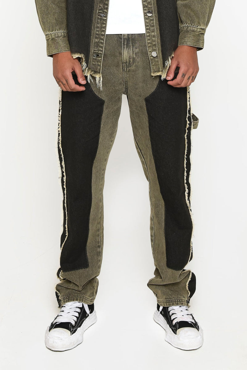 Khaki Wash Carpenter Jeans
